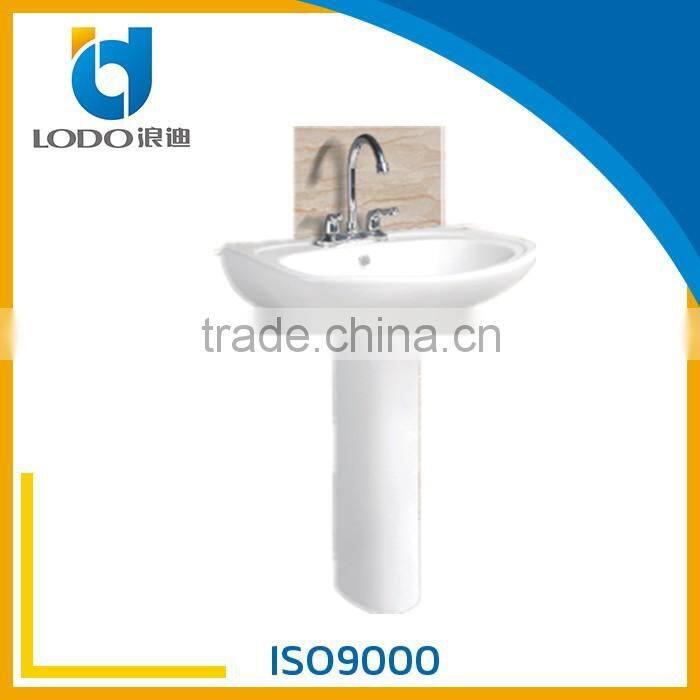 Ceramic Hand Wash Pedestal Basin For Bathroom toilet