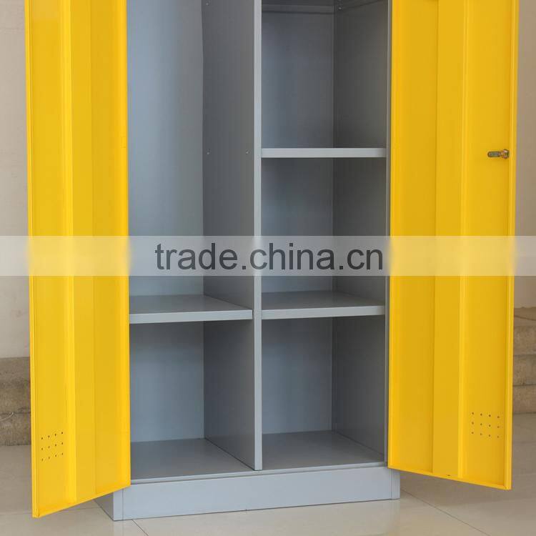 2 doors steel locker