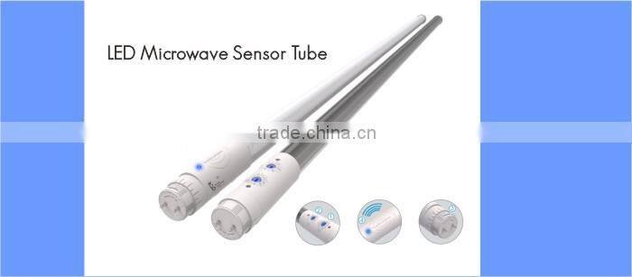 New Style TUV CE Parking Lot High Lumen 100lm/w Led Motion Sensor Tube Light