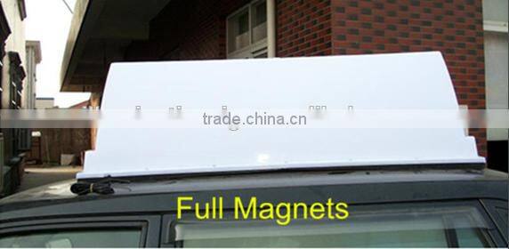 Hot Sale Magnet Car Roof Top Advertising