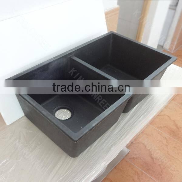 Under Mount Kitchen Sink/New design double bowl large kitchen sink