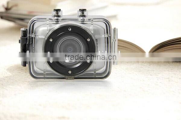 Waterproof 2.0inch touch screen action camera cheap sports camera