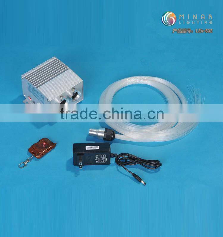 1 year warranty period fiber optic led star ceiling light modern style for kid's room