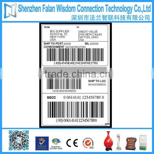 Serial number barcode labels with fast delivery