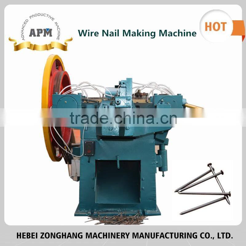 Plastic steel automatic nail making machine for India