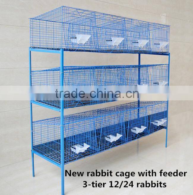 galvanized welded steel wire mesh rabbit cages