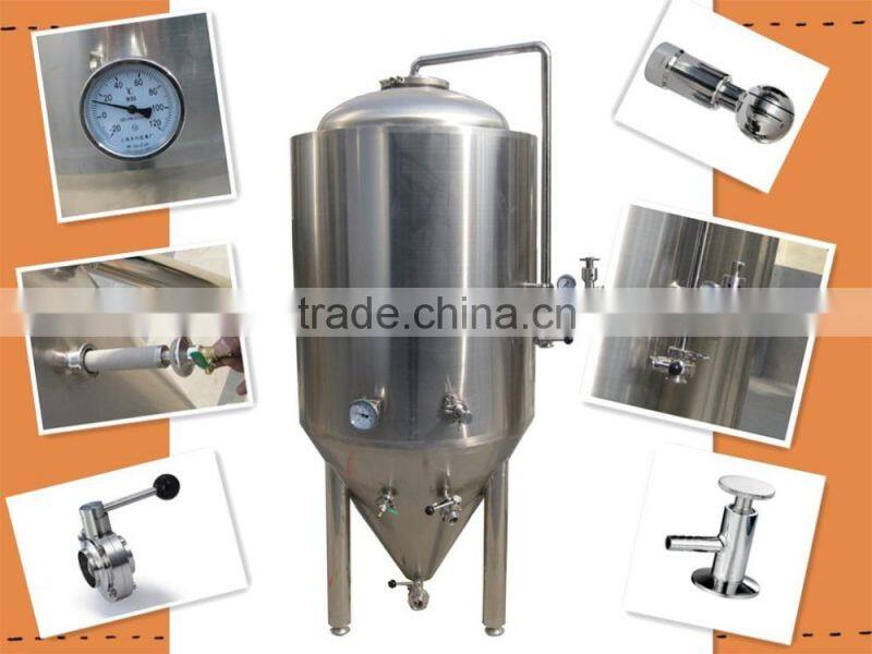 100L stainless steel conical beer fermentation tank/brewing equipment