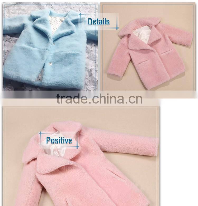 long coat for girl, faux fur coat for kids