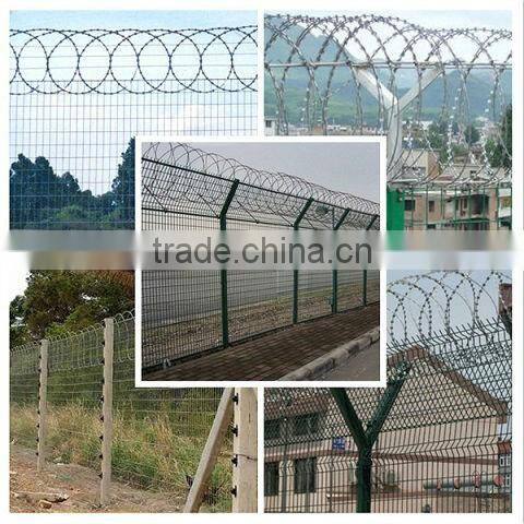 Barbed Tape Security Fencing For Military Sites Direct Manufacture