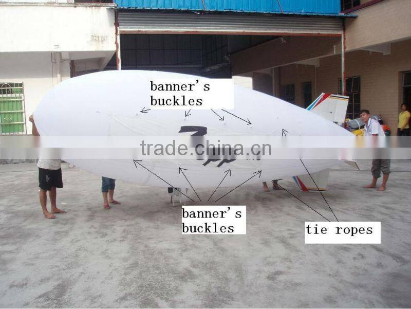 CE certificate new cheap inflatable blimp/helium ballon