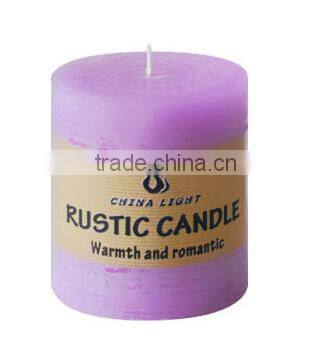 perfect pillar colorful candle for Weddings, Restaurants, Special Events,