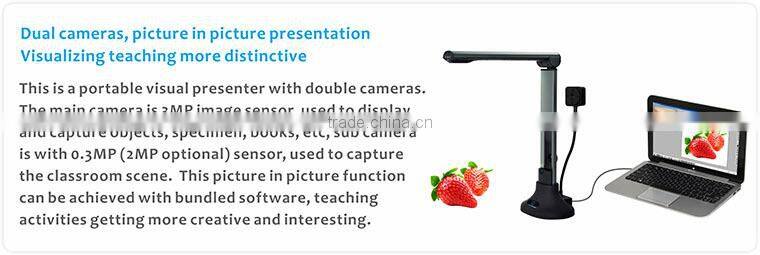 high resolution document camera for teachers and presenter