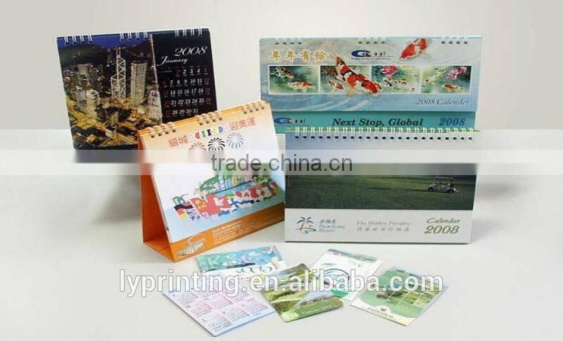 High Quality Wholesale Calendar Printing, Hot Sale Desk Calendar for 2015