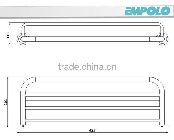 Good Price Bathroom Accessories Double Towel Shelf 92215