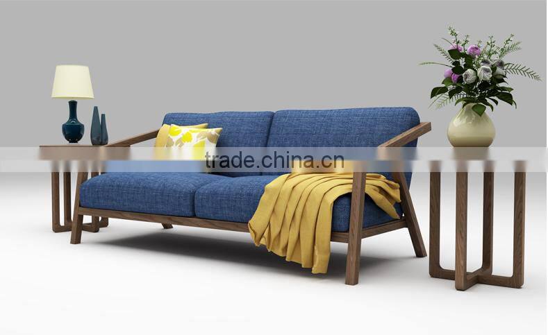 Solid wood frame high quality sofa set