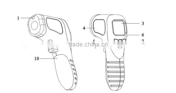 In 2016 to booking China high quality non contact gun tachometer