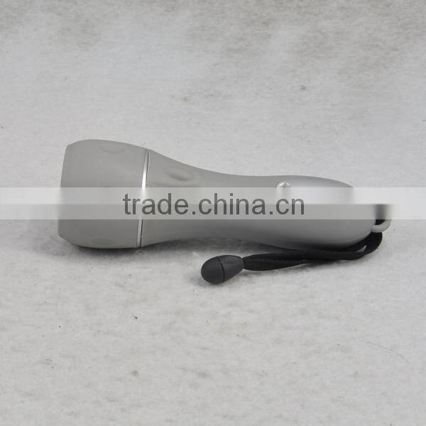 3 LED Rubber Flashlight