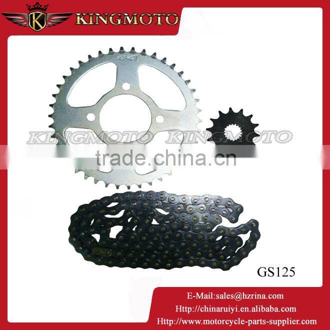 38-55 Teeth High Quality Alloy 7075 T6 Aluminum Motorcycle Chain And Sprocket Set For KINGMOTO