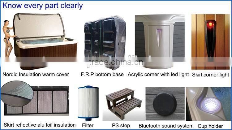 Luxury Balboa Control Outdoor Whirlpool