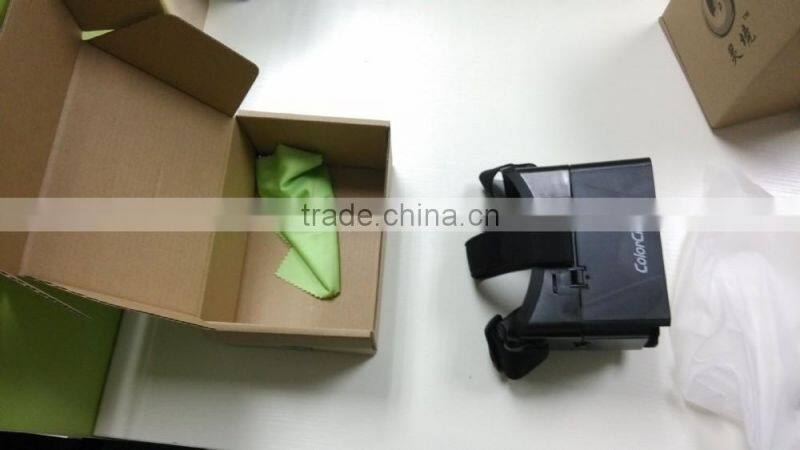 Promotion gift Plastic3d glasses for mobile 3d virtual video glasses high resolution for the android phones