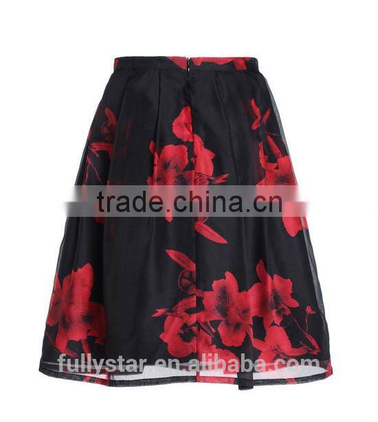 pictures of mature women with short printing skirt