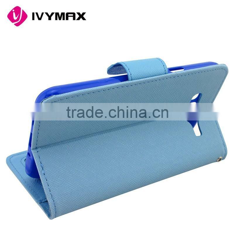 book style flip phone cover for samsung galaxy j7 luxury pu case