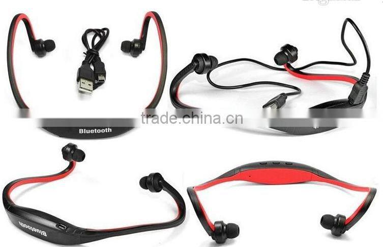 Top Quality S9 Bluetooth Headsets Wireless Earphone Headphones Sport Wireless Retail Package For Moblie Phone