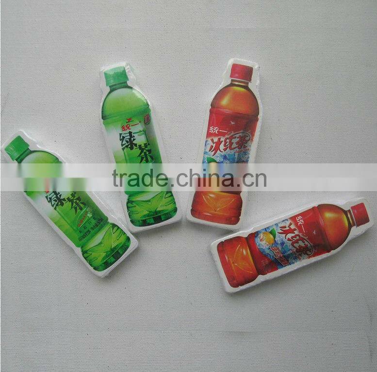 High Quality Bottle shape compressed towel