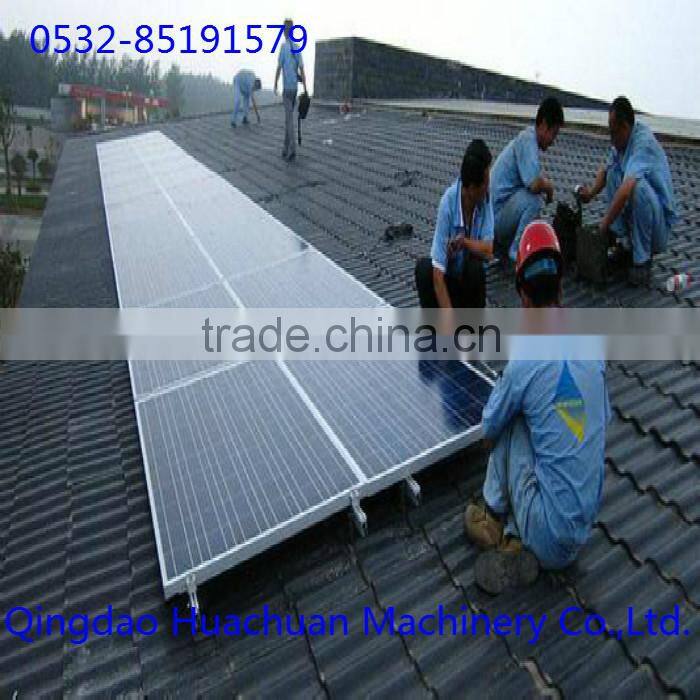 Adjust to tile roof photovoltaic stents made of steel or aluminum alloy