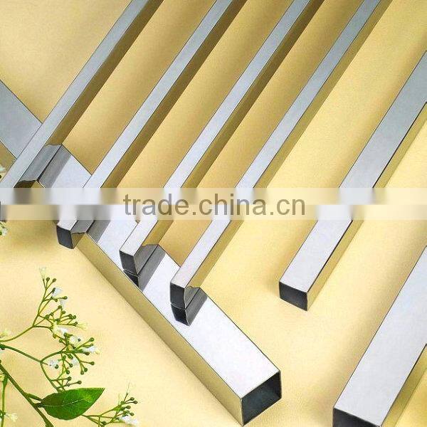 201 304 Grade Stainless Steel Pipe for Decoration