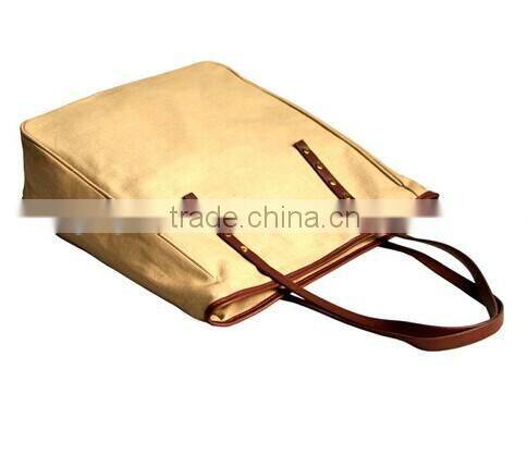 leisure canvas shopping bag