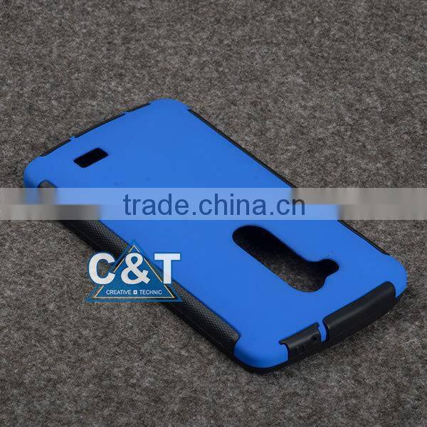 C&T Pure 4 Colors Hybrid Cover Case For LG L Fino D295 D290N