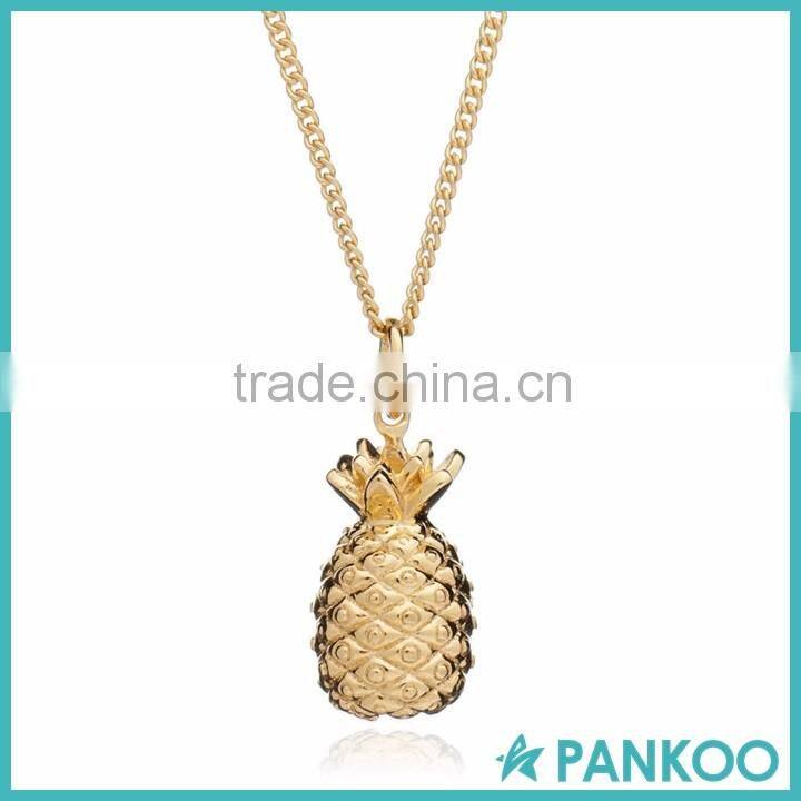 925 sterling silver new design pineapple pendant,cute girl pendant