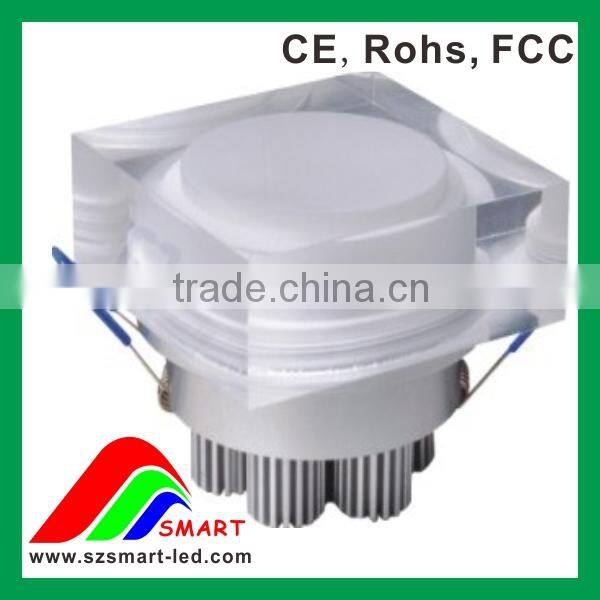 AC100~240V 660lm led downlight casing