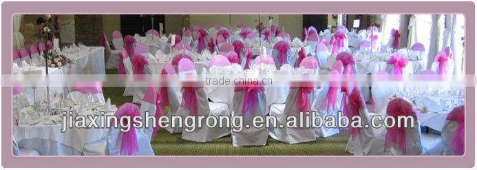Factory Sell Cheap Chair Cover Tie /organza sashes