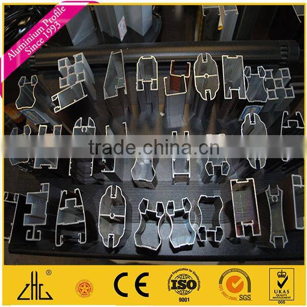 Wow!! paint aluminum main door handle/ CNC drilling profile aluminium broom, mop, door handle/ aluminium handle with screw holes