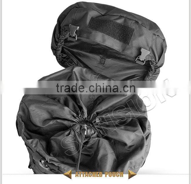 1000D waterproof nylon Large Capacity Load Bearing Backpack with ISO SGS