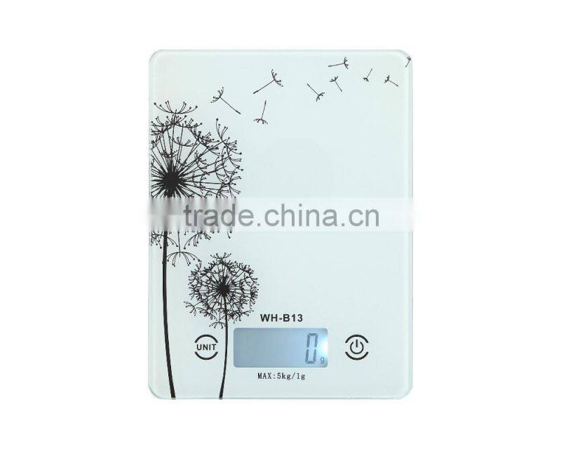 High quality high precision portable digital kitchen weighing scale 5kg