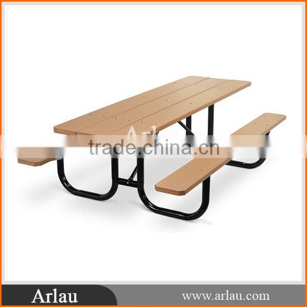 Solid Wooden Bench Table Set