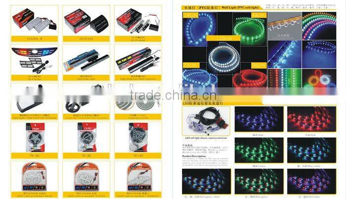 Multi-Color Strobe Lights T10 LED flash RGB Interior Lights Dashboard Lamps