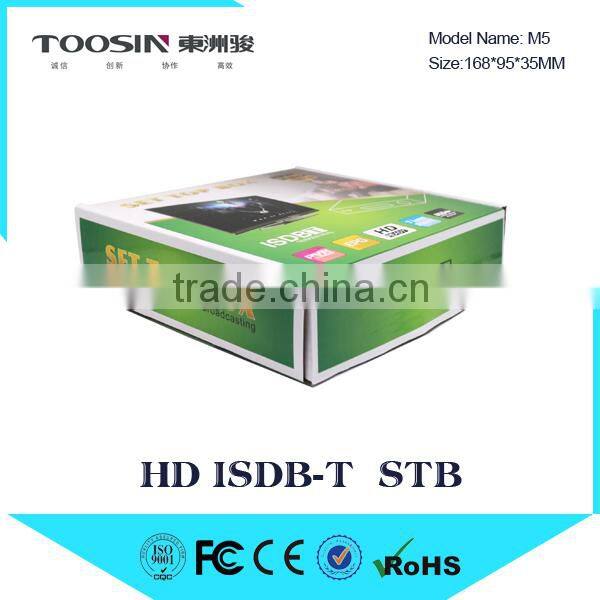 New!!!MSD7805 HD Digital ISDBT TV Receiver,168MM ISDB-T Decoder Made in China