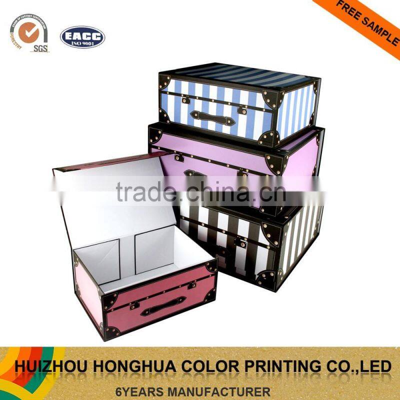 Handmade Paper Box CMYK Print Cardboard Storage Box Gift Box CD & DVD Storage Box