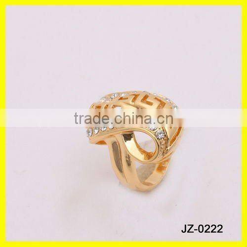18kgp cubic zirconia butterfly ring jewelry