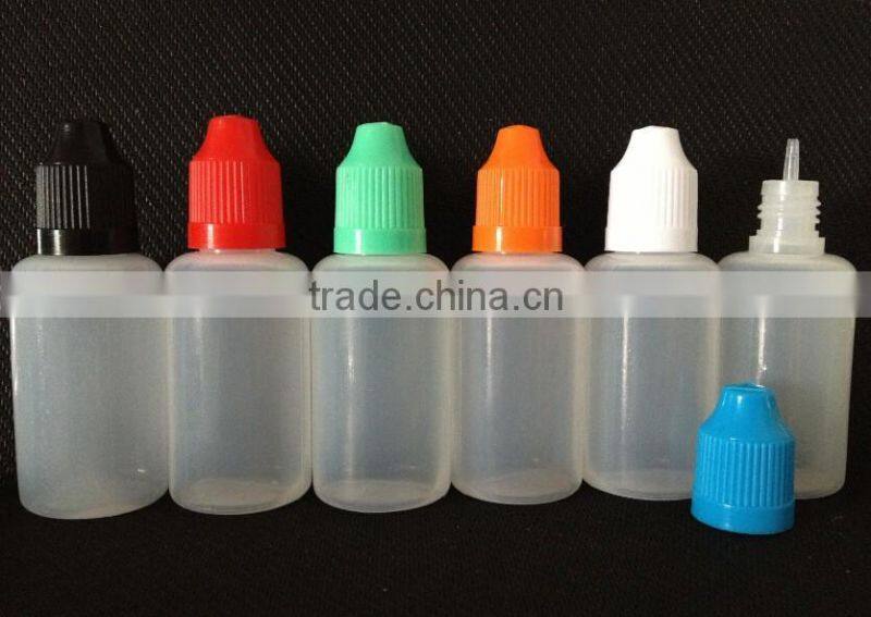e liquid E cigarette plastic bottle