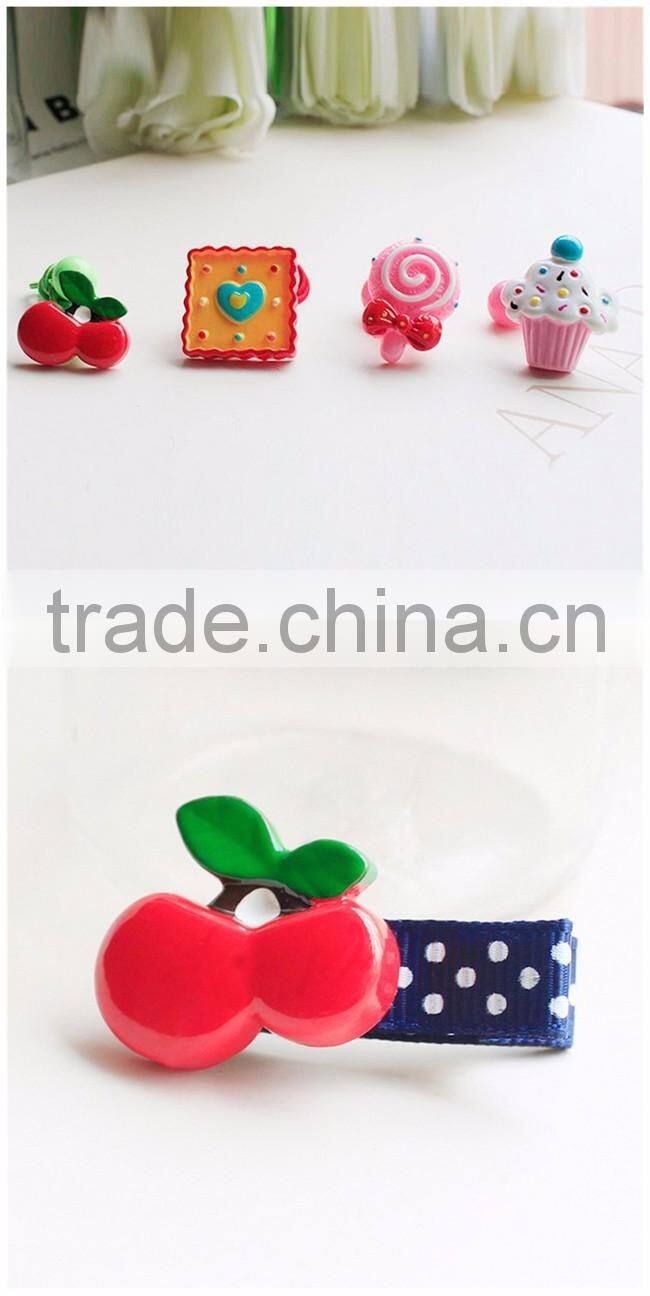 Kids Baby Hair Accessories Acrylic Hair Clips Hairpins For Girls