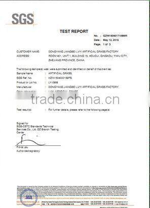 PP+PE Material landscaping sports artificial grass