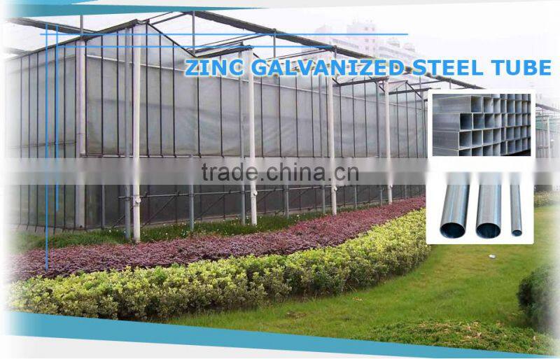 40UM galvanized square and rectangular steel pipe