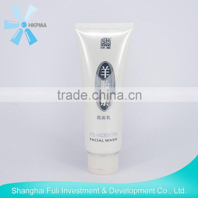 transparent plastic tube for cosmetic packaging