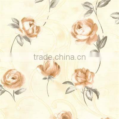 Hot Sale Modern Style Big Flowers Wallpaper for Home