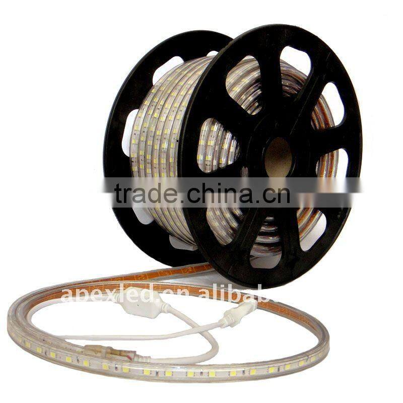 smd5050 led holiday strip 230v 60leds white pcb